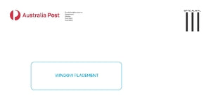 Australia Post DL Envelope - Window